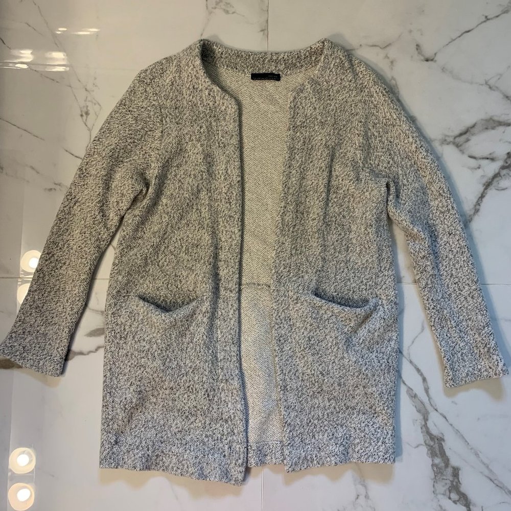 ZARA - LIGHT GREY CARDIGAN - Size US S